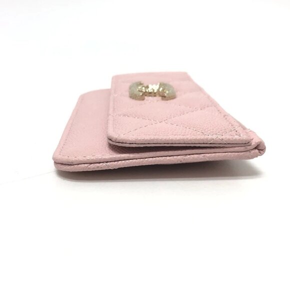 CHANEL Matelasse CC Mark Logo Accessories Fragment Card Case coin purse Unused - Picture 4 of 11